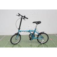 ราคา จักรยานพับได้ญี่ปุ่น - ล้อ 16 นิ้ว - ไม่มีเกียร์ - Neo Bike - สีฟ้า [จักรยานมือสอง] (17782355675)