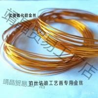 ราคา Cloisonne Filigree ดอกไม้ผ้าไหมผ้าไหมแบน Electroplating Gold Silk diy ทําด้วยมือเคลือบวัสดุ Silver Silk Non-genetic Filigree ภาพวาด (43422764641)