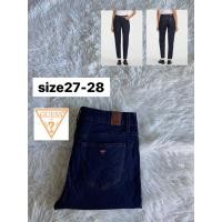 ราคา GUESS Mid rise Skinny Jeans แท้% มือสอง (42710231485)