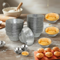 ราคา 60-ช่องพิมพ์ขนมไข่ขนาด 2 - สําหรับขนมไข่ธรรมดาและทาร์ตไข่เค็มขนาดเล็ก (53850993861)