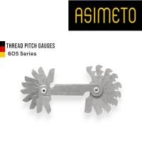 ราคา Asimeto หวีวัดเกลียว Thread Pitch Gauges วัด 0.25-2.5มม, 0.35-6มม, 0.4-7มม 60องศา (41510431594)
