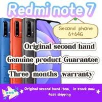 ราคา 95 ใหม่ Redmi Note 7 6G Ram 64GB ROM สมาร์ทโฟนมือสองรับประกัน 3 เดือนในสต็อก (44372393630)