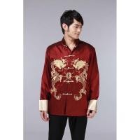 ราคา พร้อมส่งจากไทย ชุดจีนผู้ชาย ชุดจีนโบราน ผ้าเมือง สไตล์จีน (11981701415)