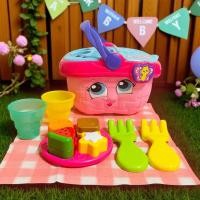 ราคา ของเล่นตะกร้าสอนภาษาอังกฤษ Leapfrog Shapes & Sharing Picnic Basket ของเล่นตะกร้ากดมีเสียง มีไฟแท้มือสอง (25145128460)