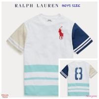ราคา RALPH LAUREN COTTON JERSEY GRAPHIC TEE ( เด็กโตผู้ชายอเมริกาอายุ 8-20 ปี ) (3725687128)