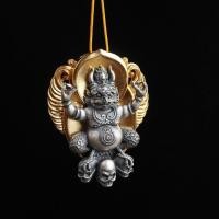 ราคา 圣节工制作文文 金pengตรง风身 护天然神大精项链挂件吊 ประทับใจ-สไตล์ ไซโก้ การผลิต ชุบทองสไตล์ชาติพันธุ์ พกพา-บนทิเบต时尚女装家用品店20251009 (42373374782)