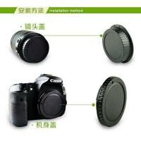 ราคา เหมาะสําหรับ Canon Body Cover SLR 5D3 600D 60D 5D2 750D 70D เลนส์กล้องฝาครอบด้านหลังฝาครอบด้านหน้า (25547471268)