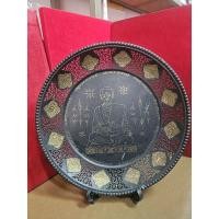 ราคา ถาดทองเหลืองลงทองสมเด็จพระพุฒาจารย์โตปลุกสมัยรัชกาลที่ 5 เส้นผ่าศูนย์กลาง 16 นิ้ว (28917788290)