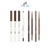 ราคา ถูก/แท้/มีไลฟ์ ดินสอเขียนคิ้ว 4U2 Basic Brow Pencil เขียนคิ้ว หัวตัดทรงสามเหลี่ยม หัวเรียวเล็ก กันน้ำ (25537754330)