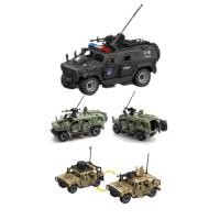 ราคา รถเลโก้ Block Combat รถ SWAT ปฏิบัติการพิเศษ สามารถปรับแต่งได้หลายแบบ SWAT Armored Truck 2in1 (40257801359)
