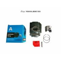 ราคา เสื้อสูบ โรบิ้น แท้ NB411 RBC411 (01-0971) เสื้อสูบ ลูกสูบ แหวน ตัดหญ้า Robin Makita Rabbit 411 ,EC04 (13516048751)