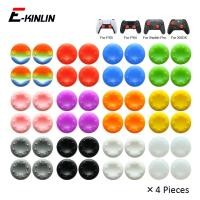 ราคา 4 ชิ้น Controller จอยสติ๊กหมวก Thumb Stick Grips สําหรับ Sony Playstation DualSense Dualshock 4 5 PS4 PS5 สําหรับ Nintendo Switch Pro (41711819663)