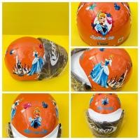 ราคา หมวกกันน็อคเด็ก vtech ลายการ์ตูนเจ้าหญิง สีส้ม มอก. (17190740811)