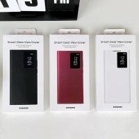 ราคา Original Samsung Galaxy S22 Ultra S-View Flip Cover Protective Phone Case EF-ZS908 (28304252027)