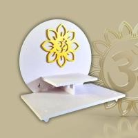 ราคา หิ้งพระทรงกลม มีหลายลาย ชั้นวางพระพิฆเนศโมเดิร์น โต๊ะหมู่บูชามินิมอล G9 (19261585766)