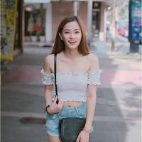 ราคา เกาะอกสม็อคทั้งตัว ปาดไหล่ (3650149217)