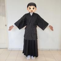 ราคา ญี่ปุ่นชุดยูกาตะสั้นสีดําแขนยาว (23543730107)