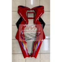ราคา ชุดสี BEAT 5 ชิ้น สีแดง ไม่เอาบังโคลน เฟรมรถ กรอบรถ แฟริ่ง Honda บีท r 110 ตัวเก่า กาบรถ (8058266603)