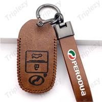 ราคา ผิวนกกระจอกเทศของแท้ Retro หนัง Auto สมาร์ทรีโมทกุญแจรถป้องกันสําหรับ Perodua Myvi Ativa Push Alza Sarung Kunci Axia Bezza Kereta Aruz 2022 2023 2024 2025 (29284241816)