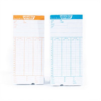 ราคา บัตรลงเวลา VERTEX (แพ็ค 100 ใบ) สำหรับเครื่องบันทึกเวลา Vertex, OfficePlus และ Neocal (43606704328)