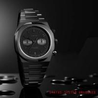 ราคา D1 milano Chronograph D1-CHBJSH 41.5mm ALL BLACK เข้มๆ เครื่อง SEIKO Meca-quartz FLYBACK กันน้ำ 50m CMG1ปี (19044025368)