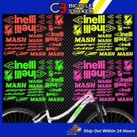 ราคา สติ๊กเกอร์ติดจักรยาน Cinelli cinelli mash sticker / SB06 (26410409820)