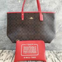 ราคา COACH REVERSIBLE CITY TOTE IN SIGNATURE (COACH F36658) (5427970399)