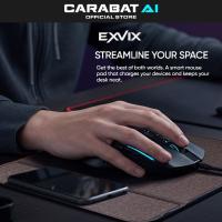 ราคา ExVix แผ่นรองเมาส์ชาร์จไร้สาย Office & Gaming ที่ชาร์จโทรศัพท์ชาร์จเร็ว (41375324569)