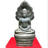 ราคา พระนาคปรกลพบุรี​ ขนาด​บูชา​ พิมพ์​พุงป่อง​ใหญ่​ กรุวัดพระศรีรัตนมหาธาตุ จ.ลพบุรี เนื้อสัมฤทธิ์​สนิมเขียว (7440115885)