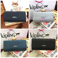 ราคา Kipling Brownie long tri-fold wallets แท้%<outlet> (1545262826)