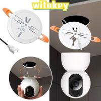 ราคา WITAKEY ขายึดช่องแยกกล้อง, ขายึดกล้องช่องดาวน์ไลท์ประหยัดพื้นที่แบบ Snap-on, ฐานรอกเอียงขายึดติดผนังสําหรับ Ezviz TP-LINK (52202130328)