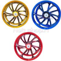 ราคา ล้อแม็กขอบ17 ใส่ W110i2009-2020/125i-วาฬ พร้อมลูกปืนล้อ ล้อแม็กขอบ17ขนาด1.40 สีแก้ว (18835935737)