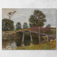 ราคา Old Jetty In Langenpreising Alfred Zoff, azf14 ภาพพิมพ์บนผ้าใบแคนวาส (27677254980)