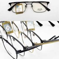 ราคา Delip Business Pure Titanium Semi-Titaniumกรอบแว่นตาแฟชั่นRetroกรอบแว่นตาผู้ชายUltra-Light Pure Titanium Eyebrowกรอบแว่นตา (51001883152)