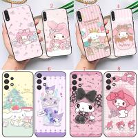 ราคา Samsung A6 A7 A8 A9 A6 Plus A8 Plus 2018 My Melody การ์ตูนเคสโทรศัพท์สีดํานุ่มสีสันสดใส (43916236291)