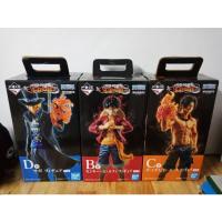 ราคา ลูฟี่, เอส, ซาโบ้ มือ 1 ของแท้ JP แมวทอง - งานจับฉลาก Banpresto [โมเดลวันพีช] (21427149842)