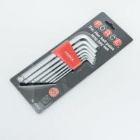 ราคา FORCE ชุดประแจ L หกเหลี่ยมหัวบอล 7 ชิ้น : 5072LB (26229135706)