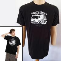 ราคา VANS LOCAL SERVICE T-Shirt รอบอก 42" สีดำสนิท สภาพ 85% (25340801685)