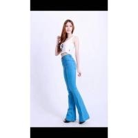ราคา กางเกงขาม้าสีฟ้าเข้ม สกินนี่นีส์เก็บทรง (56018069)