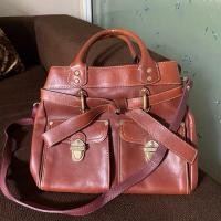 ราคา กระเป๋าถือ กระเป๋าสะพายข้างวินเทจแบรนด์ DKNY (มือสองของแท้) (25972420048)