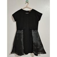 ราคา เดรสสีดำ แต่งโบว์ และผ้าแก้ว (10298985050)