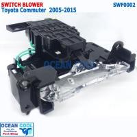 ราคา สวิทช์พัดลม แอร์ รถตู้ คอมมิวเตอร์ 2005 - 2015 SWF0002 Blower Switch For Toyota Commuter โตโยต้า คอมมิวเตอร์ สินค้าเกรด (28718592608)