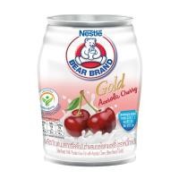 ราคา นมสเตอริไลส์ไขมันต่ำ ตราหมีโกลด์ 140 มล. (24 กระป๋อง) - สูตรผสมอะเซโรล่าเชอร์ริ่ (16828600311)