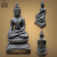 ราคา AMU]O1สมเด็จพระไพรีพินาศ พระประธานประจำวัดบวรนิเวศวิหาร เนื้อเรซิ่น สีดำ หน้าตัก 5 นิ้ว สูง 10 นิ้ว รุ่นนี้เด่นเรื่องศั (22171295860)