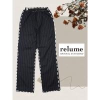 ราคา เอว24-26 Relume JOURNAL STANDARD ทรงสวม ลายทาง สีกรมเข้ม (24335501252)