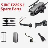 ราคา อะไหล่สําหรับ SJRC F22S S3 RC Drone อุปกรณ์เสริมใบพัดมอเตอร์สายชาร์จ Body Shell Skid Landing ESC Gimbal (43964350726)