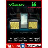 ราคา ลำโพง Bluetooth พกพาสะดวก Vidson i6 กันน้ำ IPX7 รองรับการเชื่อมต่อแบบ TWS(True Wireless Stereo) (2250981272)