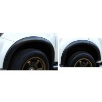 ราคา คิ้วล้อ4นิ้ว/ซุ้มล้อ/โป่งล้อ Isuzu Mu-x 2014-2020 แบบเรียบ ดำด้าน (4942205401)