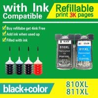 ราคา เข้ากันได้ PG 810XL CL 811XL หมึก PG810XL CL811XL ตลับหมึกรีฟิลใช้ได้กับ Canon MP237 ip2770 MX347 MX35 (15162303912)