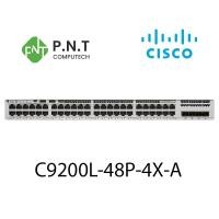 ราคา Cisco Catalyst 9200L 48-port PoE+, 4 x 10G, Network Advantage Switch (C9200L-48P-4X-A) (28229409584)